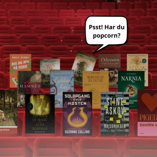 Bøger på biografsæder